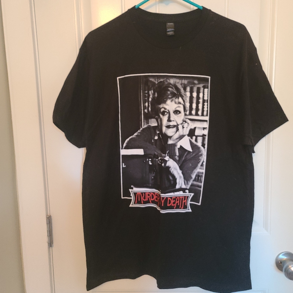 Murder By Death Band Tee | Agatha Christie Graphic | Concert Merch | Size L
